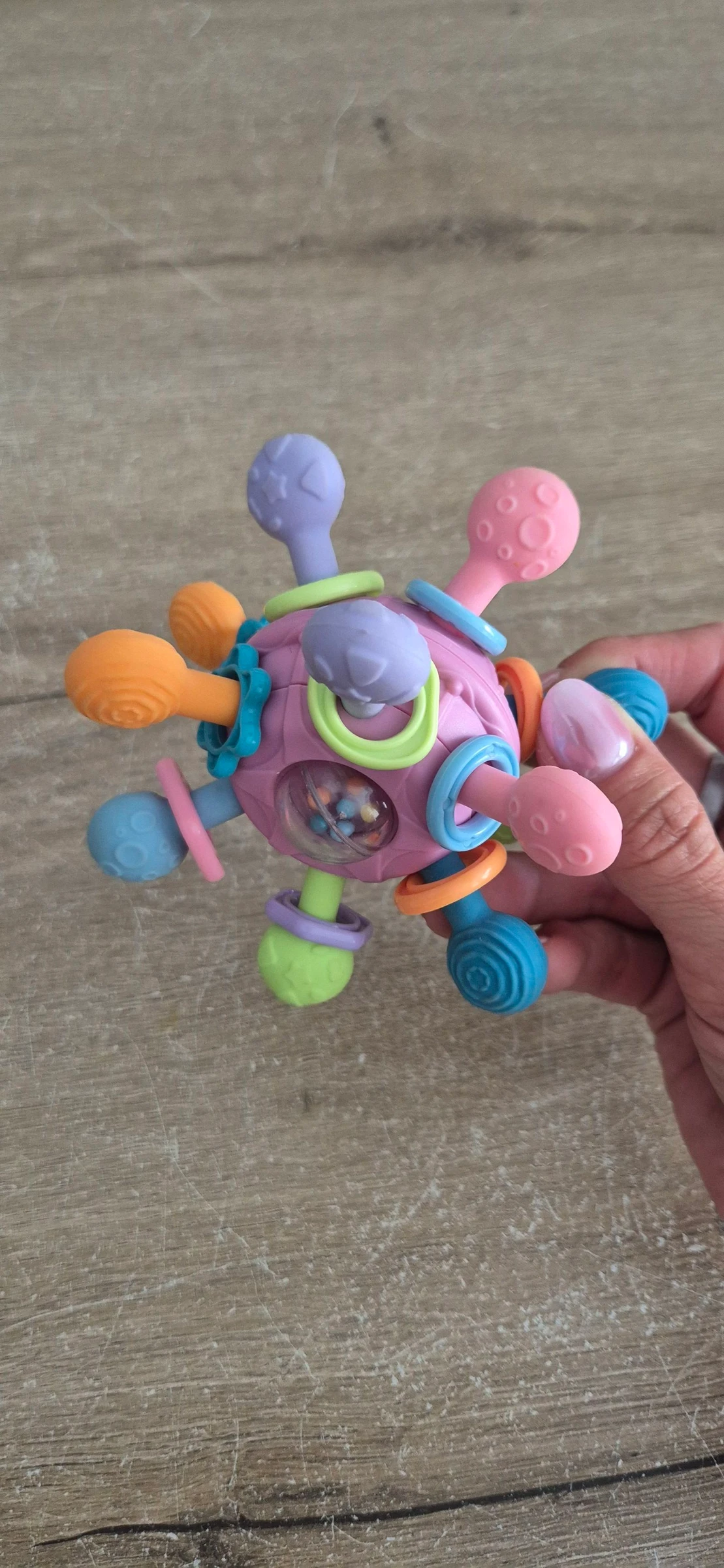 Teething sensory rattle – photo 3